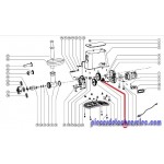 Engrenage 16 pour hachoir kitchenchef professional MGS 120