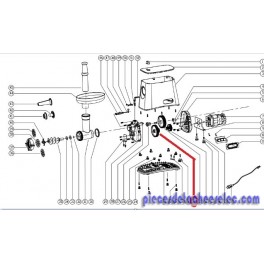 Engrenage 18 pour hachoir kitchenchef professional MGS 120