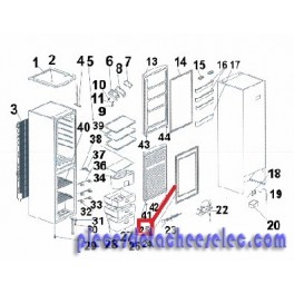 Joint Magn&eacute;tique Cong&eacute;lateur pour R&eacute;frig&eacute;rateur Proline