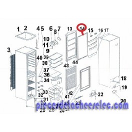 Joint Porte R&eacute;frig&eacute;rateur pour R&eacute;frig&eacute;rateur Proline