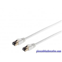 C&acirc;ble Reseau Blanc 7 m