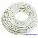 Câble 100m Anneau 2x0,75 mm Blanc