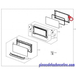 Porte pour Four Micro Ondes Samsung