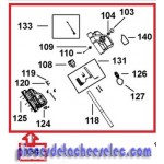 Sortie Ensemble Interrupteur pour Tondeuse BLACK & DECKER
