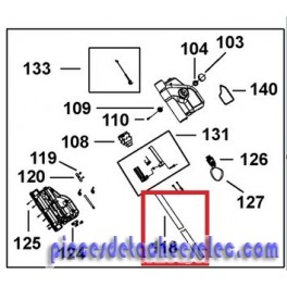 Cable pour Tondeuse BLACK & DECKER