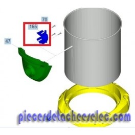 D&eacute;flecteur de prise de Rohr pour Aspirateur Cendres et Poussieres KARCHER