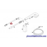 Sortie Entrée Pulvérisateur pour Nettoyeur Haute Pression BLACK DECKER