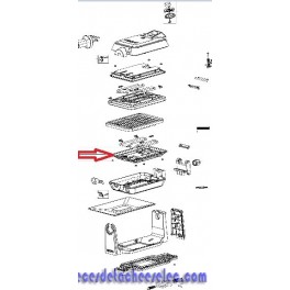 Reflecteur+Verrou+isolant pour Gaufrier KRUPS