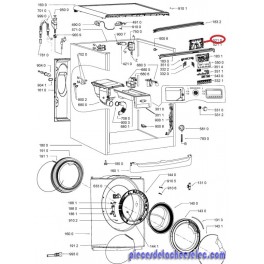 Platine de Commande Programmable pour Machine a laver whirlpool
