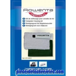 Kit de Nettoyage Rowenta pour Semelle de Fer Toutes Marques