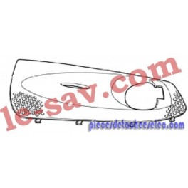 Grille de Purge pour Aspirateur VK130 Vorwerk Grille de Purge pour Aspirateur VK130 Vorwerk