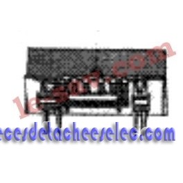 Boîtier Contact des Brosses pour Aspirateur VTF731 et VTF732 Vorwerk Boîtier Contact des Brosses pour Aspirateur VTF731 et VTF732 Vorwerk