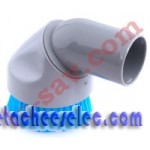 Brosse Ronde-poils bleus (anti-allergique) pour Aspirateur NILFISK