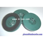 Jeu de 3 Disques / Brosses Sols Cirés pour Pulillux 512 Vorwerk