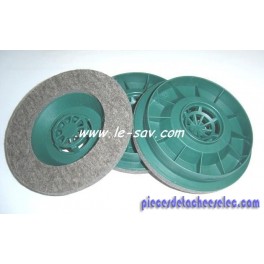 Jeu de 3 Disques / Brosses à Polir en Feutrine pour Pulillux 512 Vorwerk Jeu de 3 Disques / Brosses à Polir en Feutrine pour Pulillux 512 Vorwerk