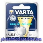 Pile Bouton lithium Varta CR 1632