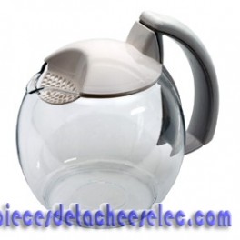 Bol / Verseuse 10 / 15 Tasses en Verre avec Couvercle Anti-Goutte pour Cafetière Crystal Arome Moulinex Bol / Verseuse 10 / 15 Tasses en Verre avec Couvercle Anti-Goutte pour Cafetière Crystal Arome Moulinex