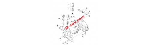 Culasse de cylindre K 6.50/K650