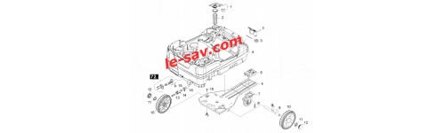 Capot inferieur HDS 6/10 C