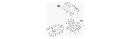 Capot Moteur HDS 550 C