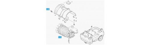 Chassis de moteur HDS558C ECO