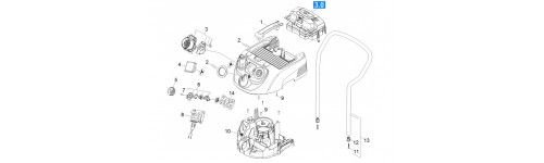 Capot 2 Aspirateur WD7.500 Kärcher 