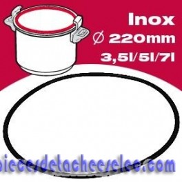 Joint De Cuve Lagostina Novia - Diamètre 200 Mm, Pour Système De Cuisson Petit Modèle, Pièce D'origine
