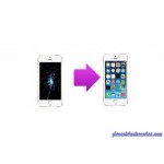 Remplacement Vitre Avant et LCD pour iPhone 5S Blanc Apple