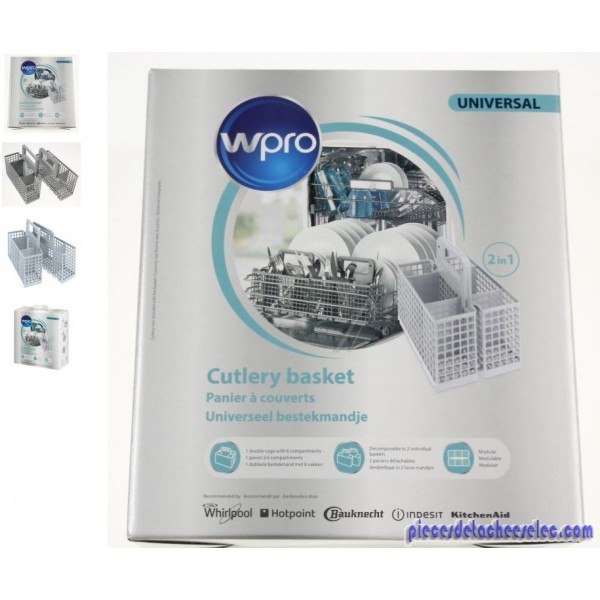 Panier d'ustensiles pour lave-vaisselle Whirlpool - Maytag - WP99001576
