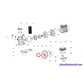 Ventilateur pour Pompe Piscine Hayward