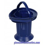 Séparateur + Poignée Bleu pour Aspirateur à Main Air Force  Rowenta