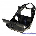 Demi Boitier Supérieur Noir pour Aspirateur Sans Sac Silence Force Cyclonic ROWENTA