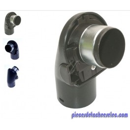Taraud Coude diametre 35mm Anthracite pour Aspirateur MIELE Taraud Coude diametre 35mm Anthracite pour Aspirateur MIELE