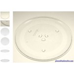 Plateau Tournant en Verre 27 cm pour Micro Onde Selecline