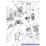 GUIDE SUPPORT GAUCHE pour cafetière nespresso MAGIMIX