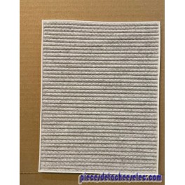 Kit Filtre HAF et Charbon Actif pour Déshumidificateur Qlima