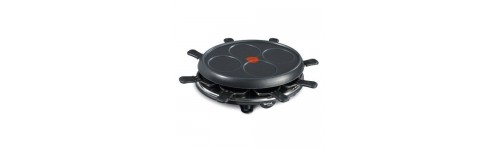 Raclette Grill 4 crepes Cristal 8 T1015 Tefal